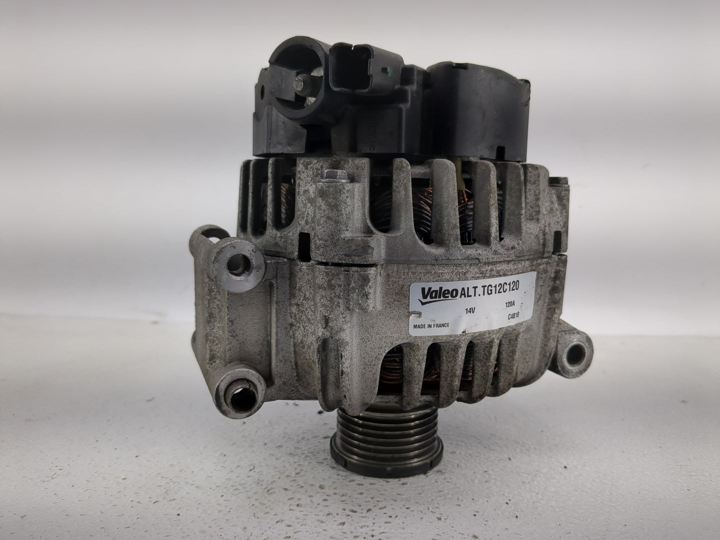 2009-2014 Mini Cooper Alternator Replacement Generator Charging Assembly Engine OEM P/N:TG12C120 Fits OEM Used Auto Parts - 