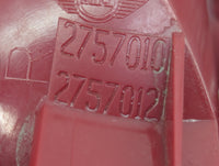 2009 Mini Cooper Tail Light Assembly Passenger Right OEM P/N:2753626 2751308, 2757012, 2757010 Fits OEM Used Auto Parts - Oe
