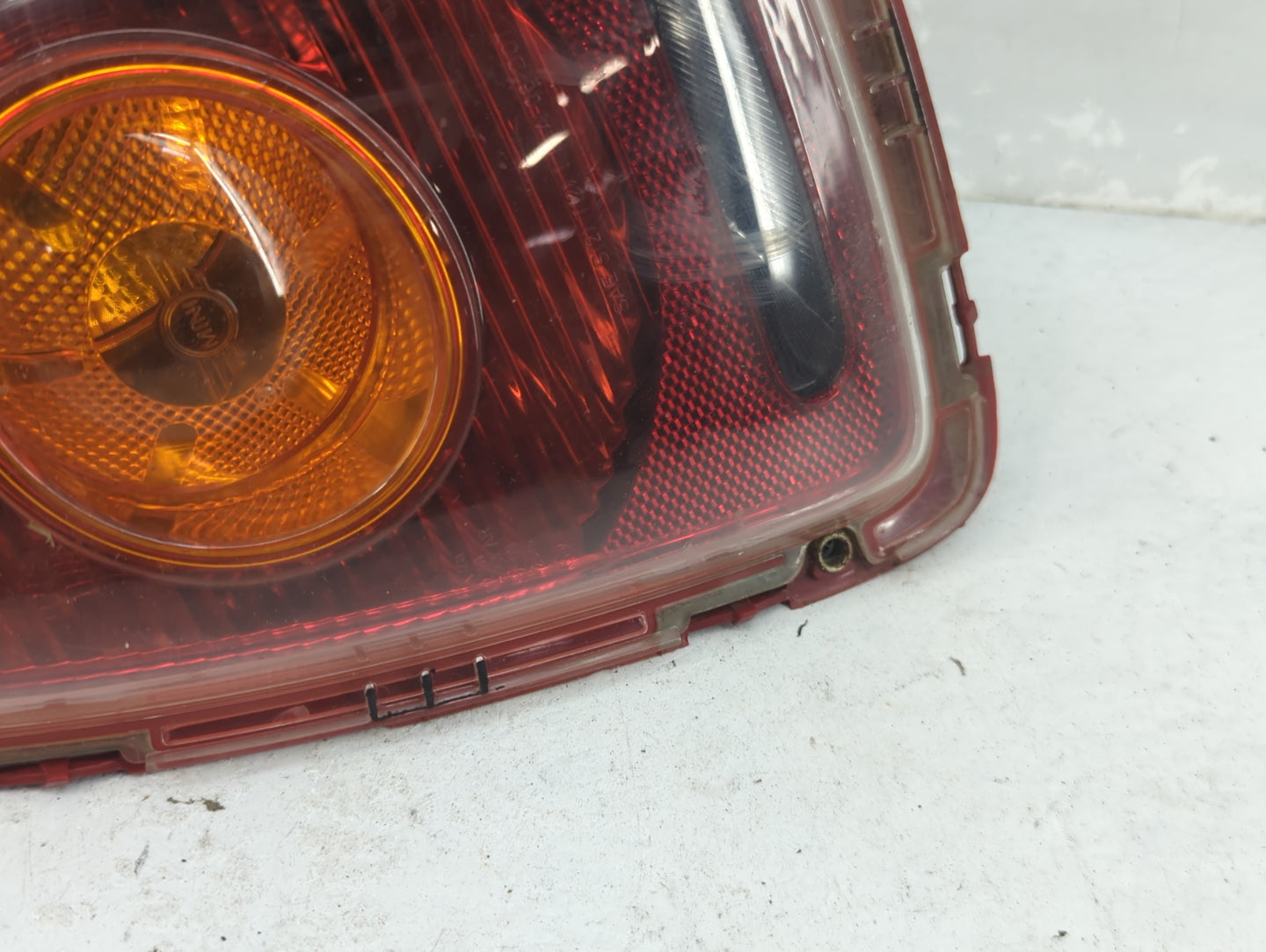 2009 Mini Cooper Tail Light Assembly Driver Left OEM P/N:2757011 2757009 Fits OEM Used Auto Parts - Oemusedautoparts1.com