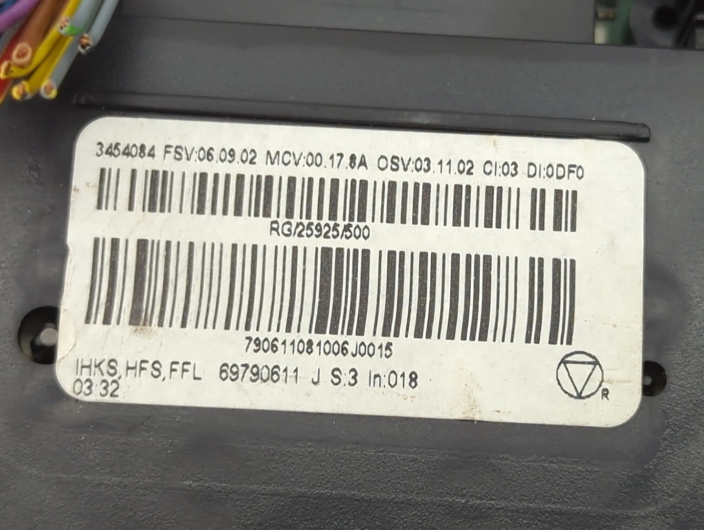 2008-2010 Mini Cooper Climate Control Module Temperature AC/Heater Replacement P/N:69790611 Fits Fits 2008 2009 2010 OEM Use