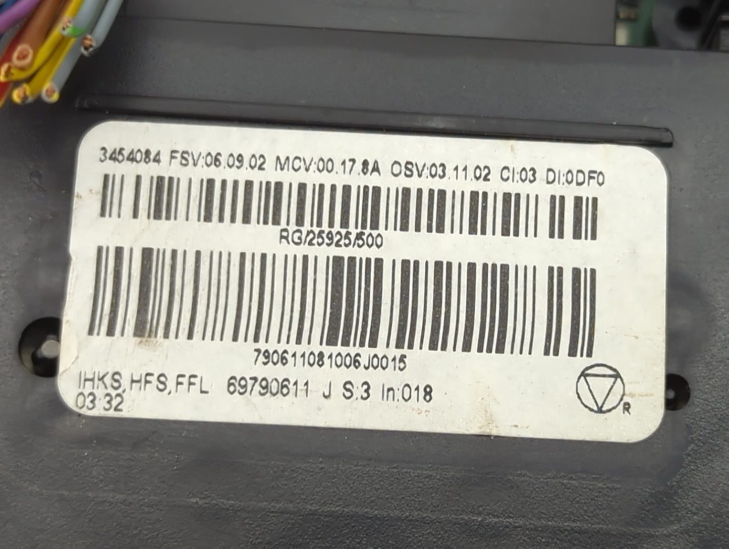 2008-2010 Mini Cooper Climate Control Module Temperature AC/Heater Replacement P/N:69790611 Fits Fits 2008 2009 2010 OEM Use