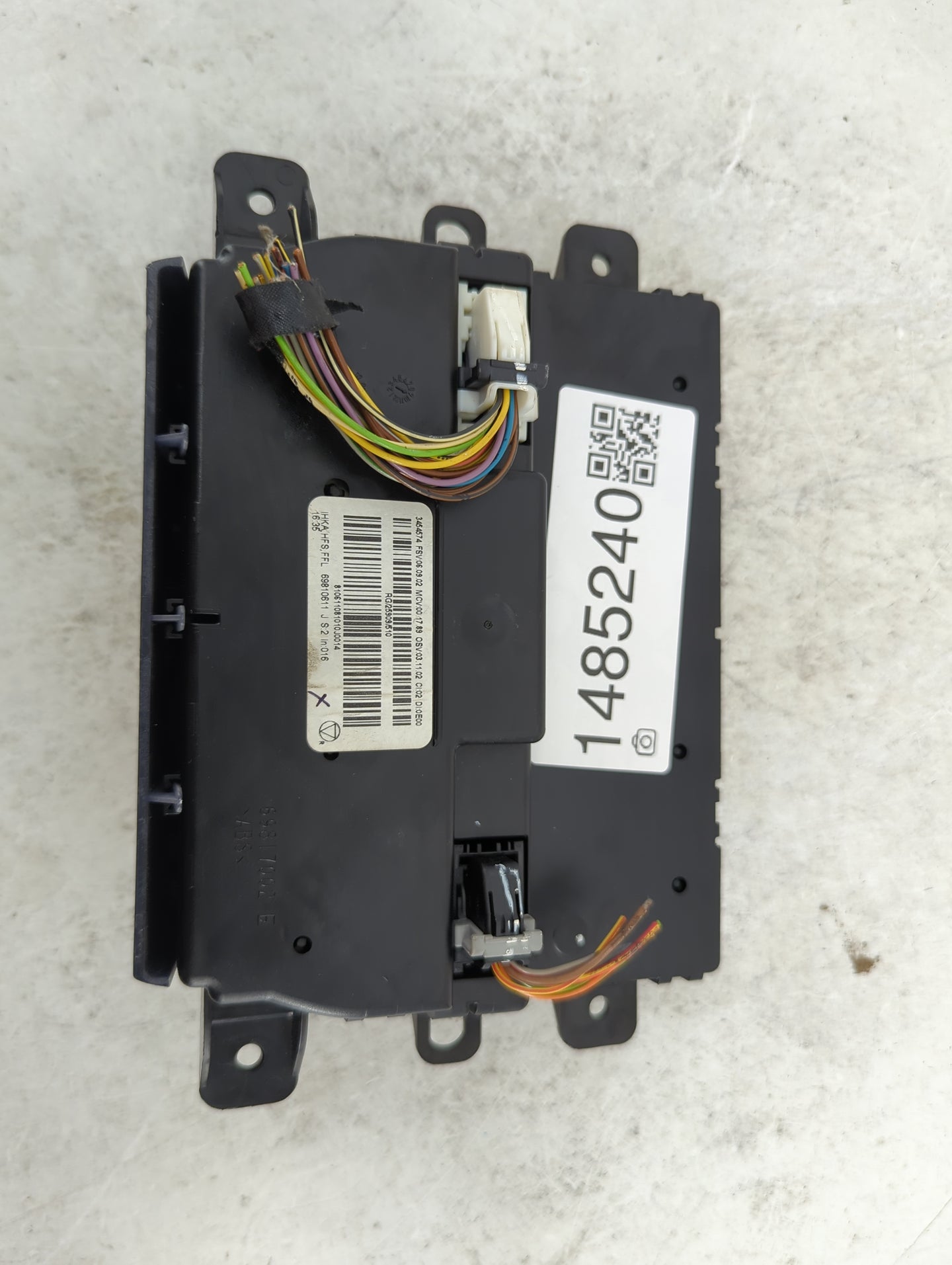 2008-2009 Mini Cooper Climate Control Module Temperature AC/Heater Replacement P/N:3454574 698106110100J0014 Fits Fits 2008 