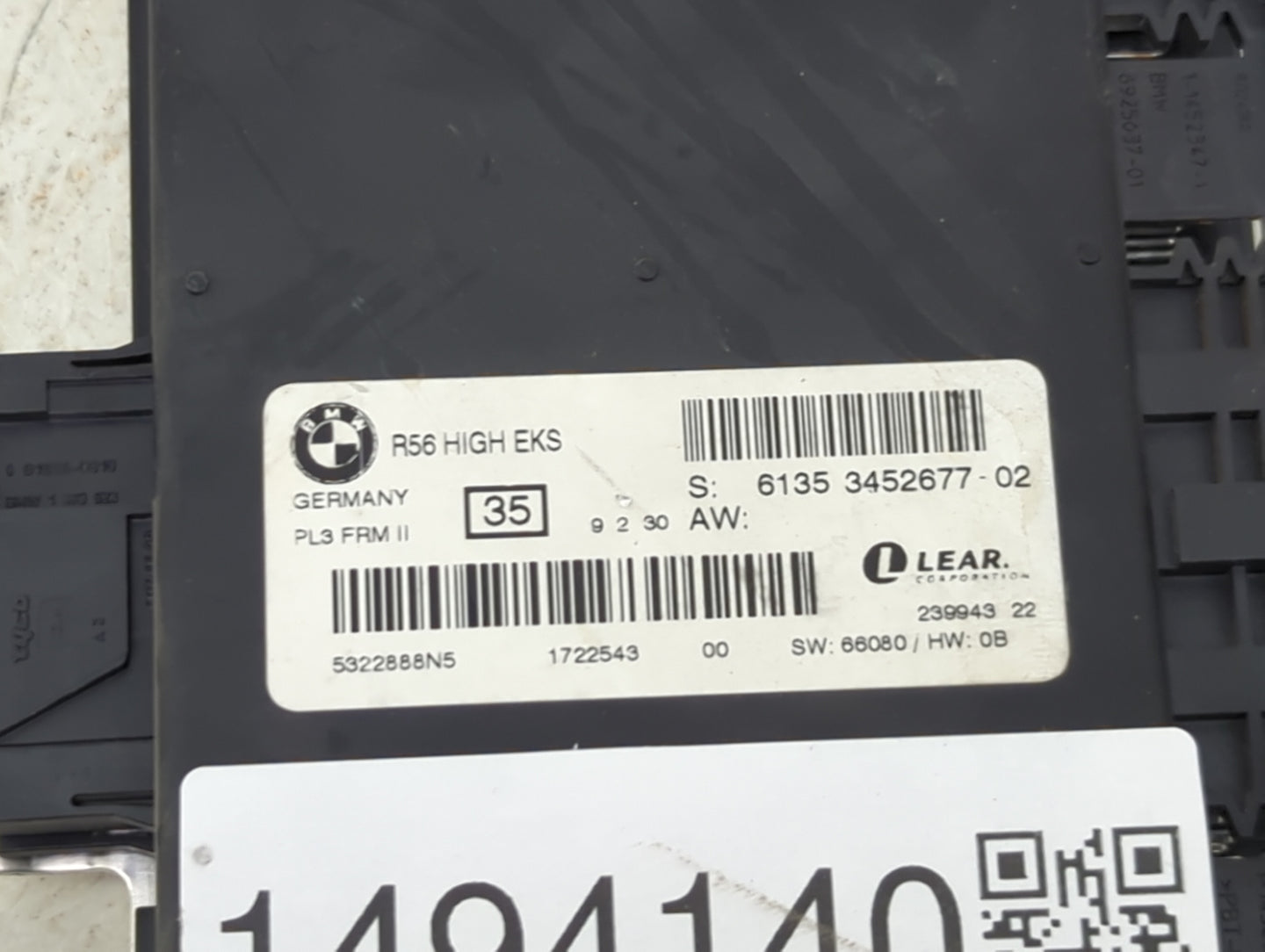 2008-2014 Mini Cooper Body Control Module Bcm - Oemusedautoparts1.com