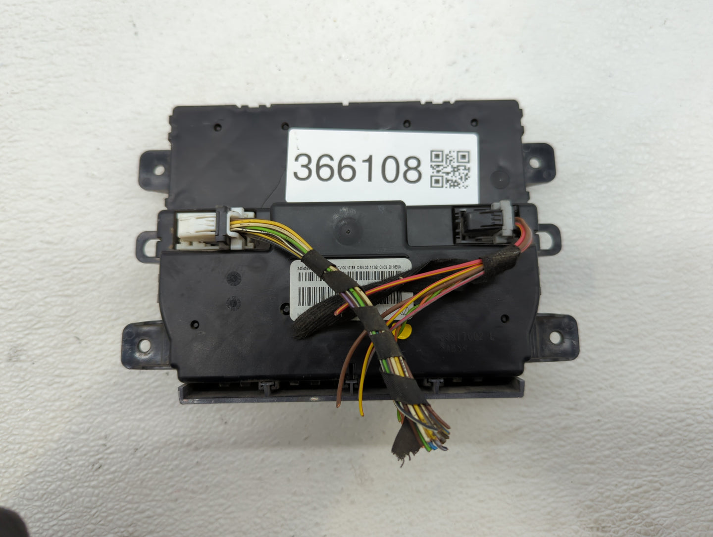 2008-2009 Mini Cooper Climate Control Module Temperature AC/Heater Replacement P/N:69817002 69796311, 69810501 Fits Fits 200