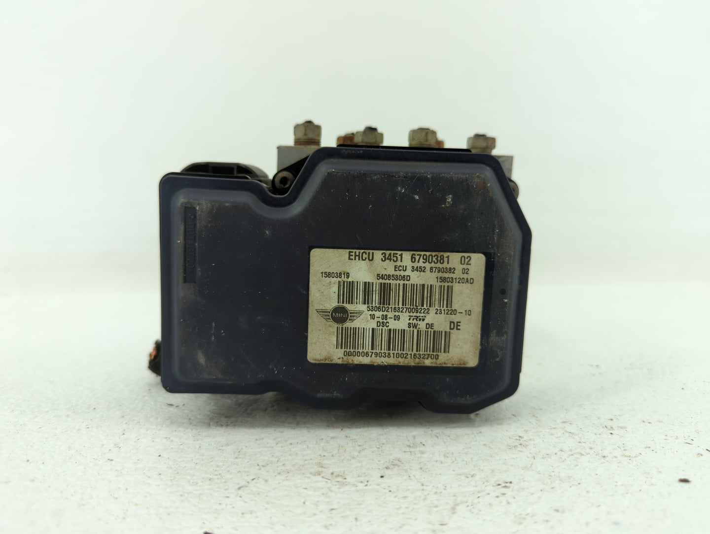 2009-2010 Mini Cooper ABS Pump Control Module Replacement P/N:3451 6790381 6792555, 6793232 Fits Fits 2009 2010 OEM Used Aut
