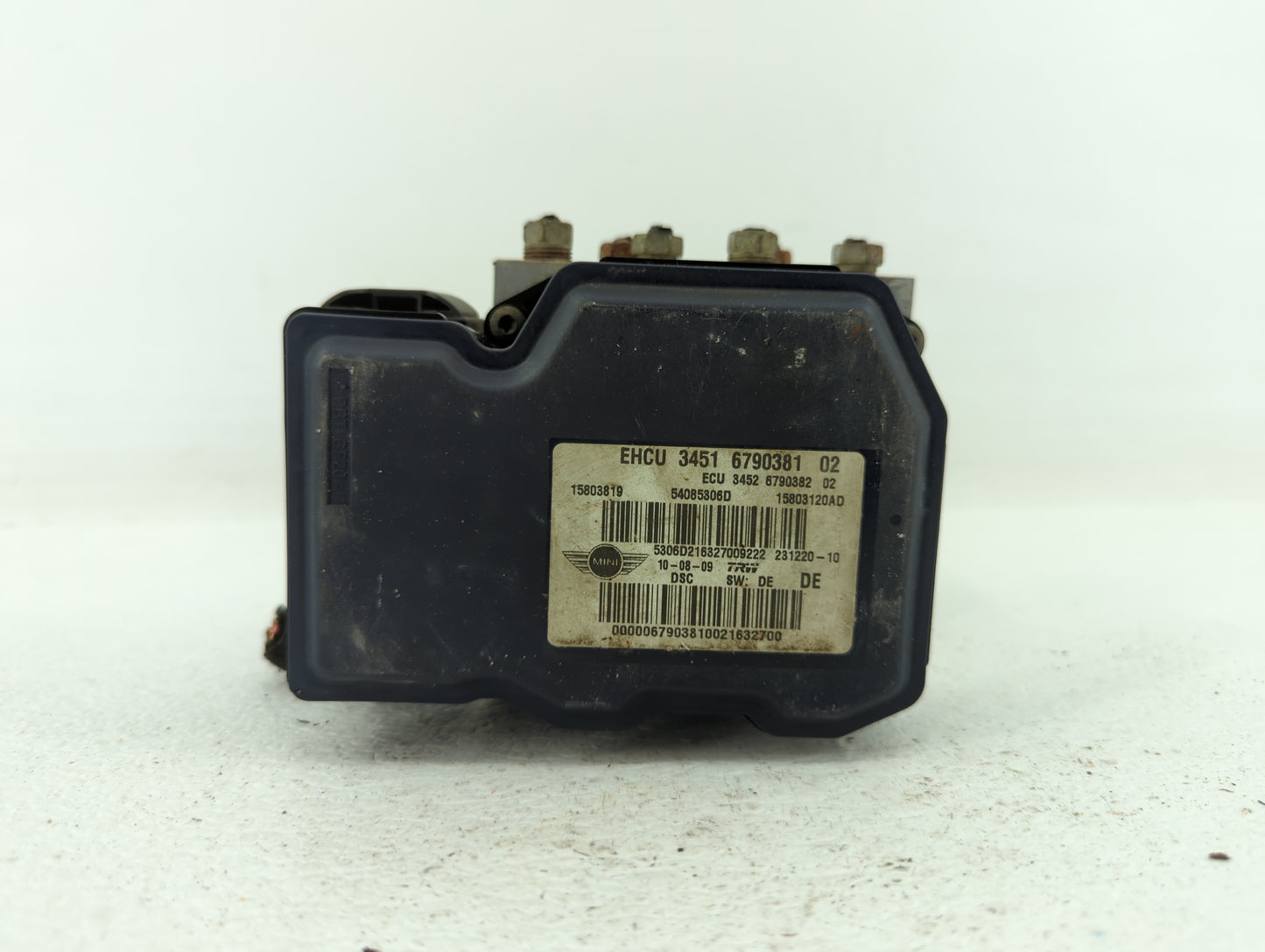 2009-2010 Mini Cooper ABS Pump Control Module Replacement P/N:3451 6790381 6792555, 6793232 Fits Fits 2009 2010 OEM Used Aut