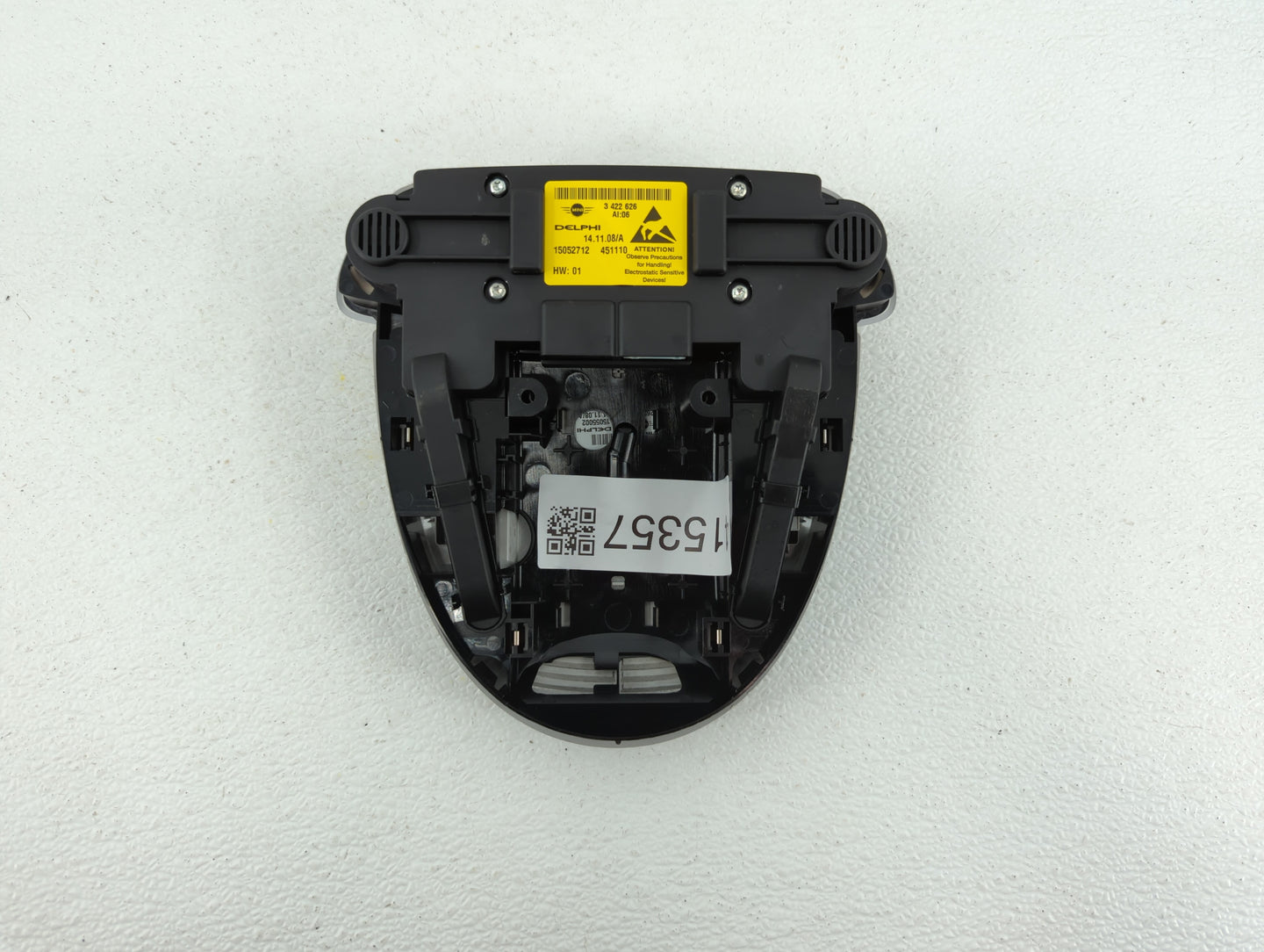 2009 Mini Cooper Overhead Roof Console Interior Dome Light Grey - Oemusedautoparts1.com