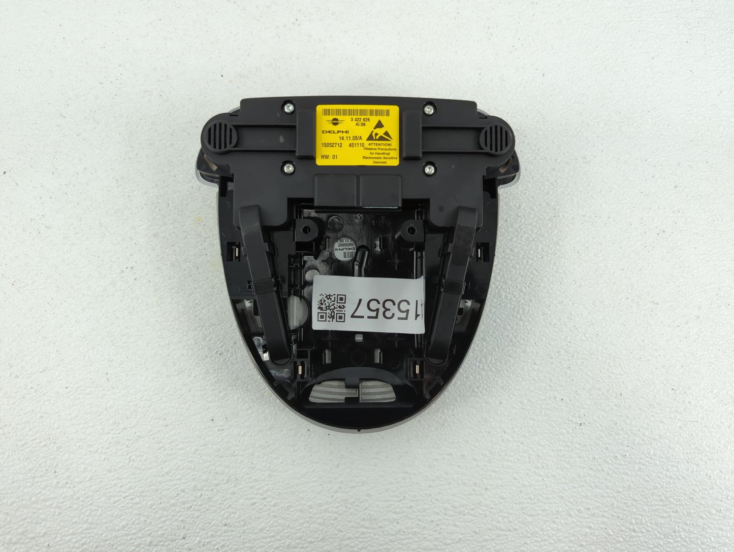 2009 Mini Cooper Overhead Roof Console Interior Dome Light Grey - Oemusedautoparts1.com