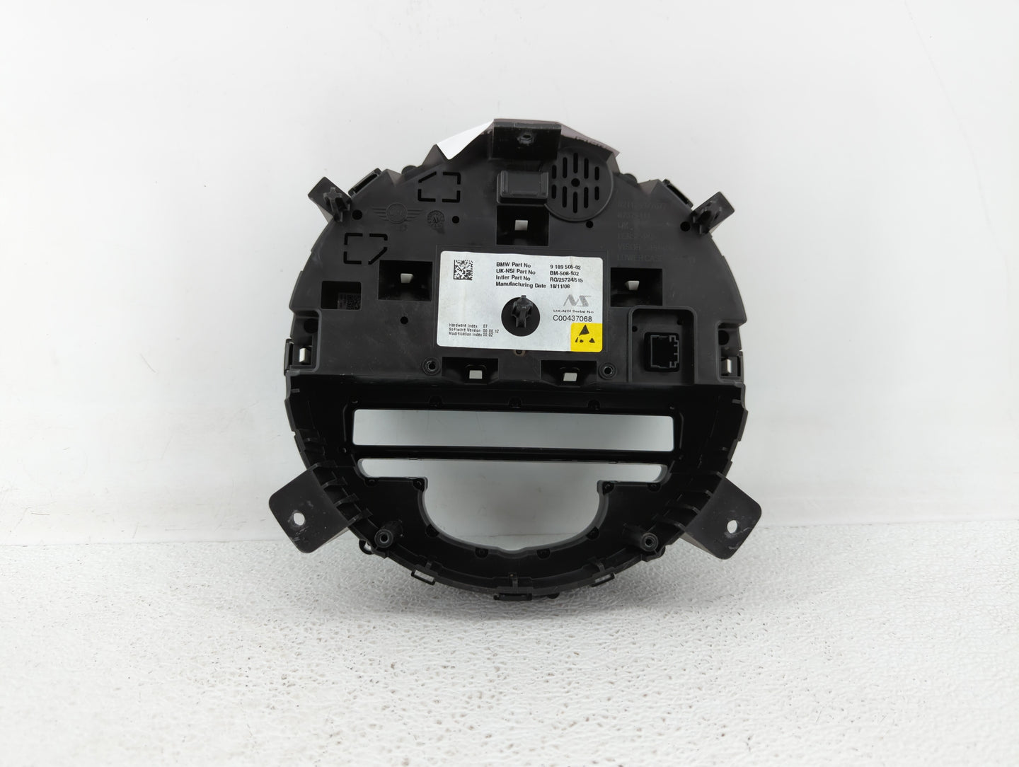 2008-2010 Mini Cooper Instrument Cluster Speedometer Gauges P/N:9 125 929 67379411, 9 232 433, BM-508-932 Fits Fits 2008 200