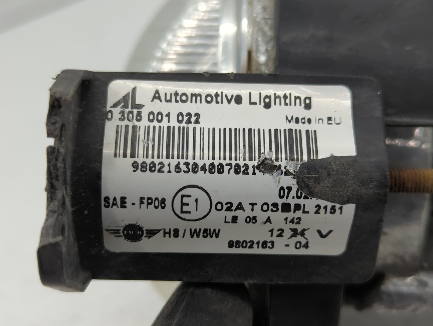 2008-2014 Mini Cooper Driver Left Oem Fog Light Lamp - Oemusedautoparts1.com
