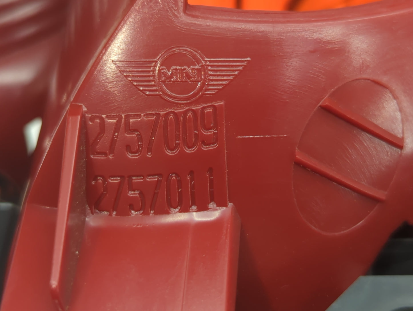 2009 Mini Cooper Tail Light Assembly Driver Left OEM P/N:2757011 2787009 Fits OEM Used Auto Parts - Oemusedautoparts1.com