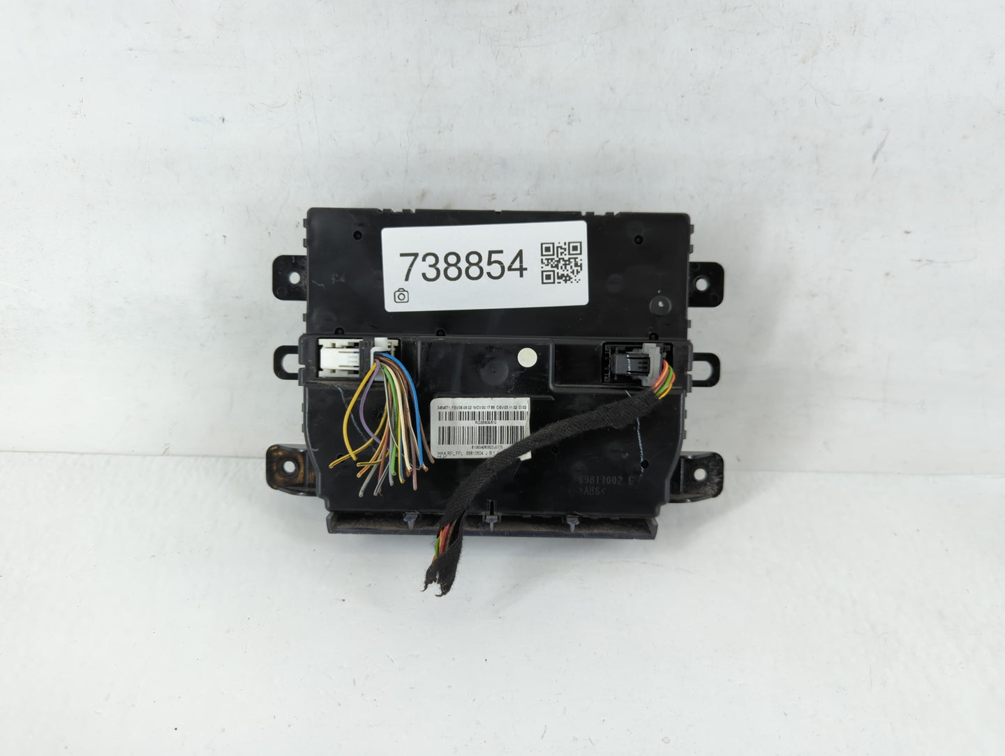 2008-2009 Mini Cooper Climate Control Module Temperature AC/Heater Replacement P/N:3454571 96810604 J Fits Fits 2008 2009 OE