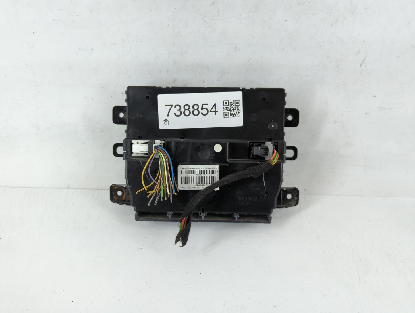 2008-2009 Mini Cooper Climate Control Module Temperature AC/Heater Replacement P/N:3454571 96810604 J Fits Fits 2008 2009 OE