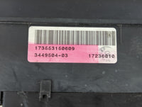 2008-2009 Mini Cooper Fusebox Fuse Box Panel Relay Module P/N:3449504-03 Fits Fits 2008 2009 OEM Used Auto Parts - Oemusedau