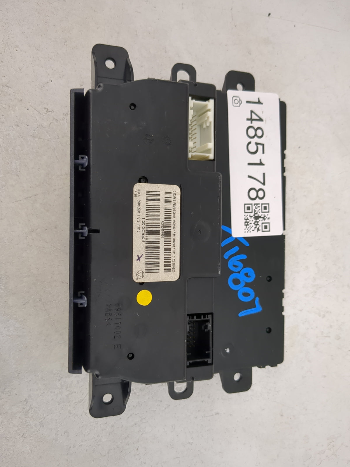 2009 Mini Cooper Clubman Climate Control Module Temperature AC/Heater Replacement P/N:3452762 698105011 Fits Fits 2008 OEM U