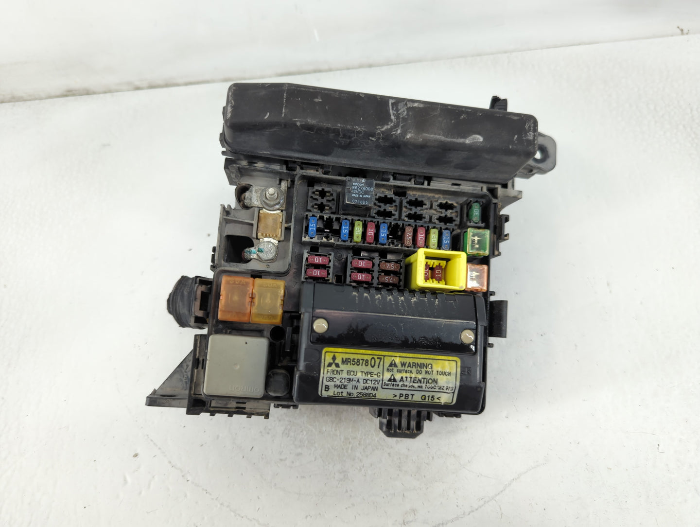 2008-2009 Mitsubishi Galant Fusebox Fuse Box Panel Relay Module P/N:4831 PP-T10 Fits Fits 2008 2009 OEM Used Auto Parts - Oe