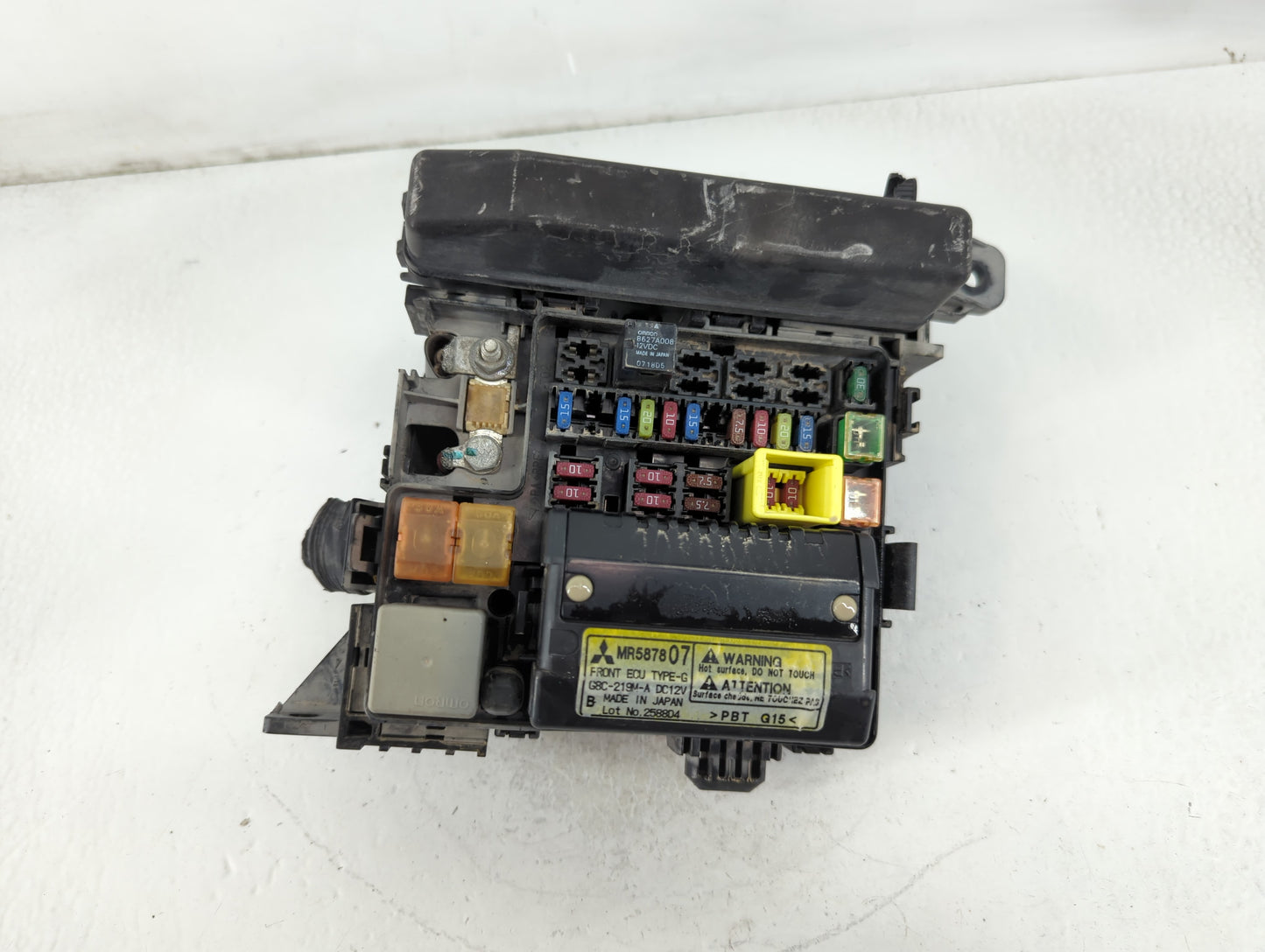 2008-2009 Mitsubishi Galant Fusebox Fuse Box Panel Relay Module P/N:4831 PP-T10 Fits Fits 2008 2009 OEM Used Auto Parts - Oe