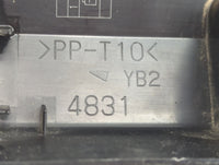 2008-2009 Mitsubishi Galant Fusebox Fuse Box Panel Relay Module P/N:4831 PP-T10 Fits Fits 2008 2009 OEM Used Auto Parts - Oe