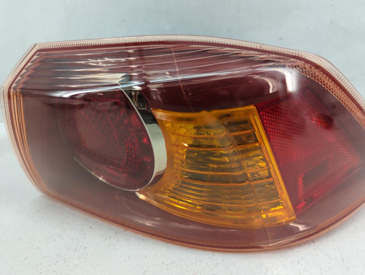 2008 Mitsubishi Lancer Tail Light Assembly Passenger Right OEM P/N:P5613 Fits OEM Used Auto Parts - Oemusedautoparts1.com