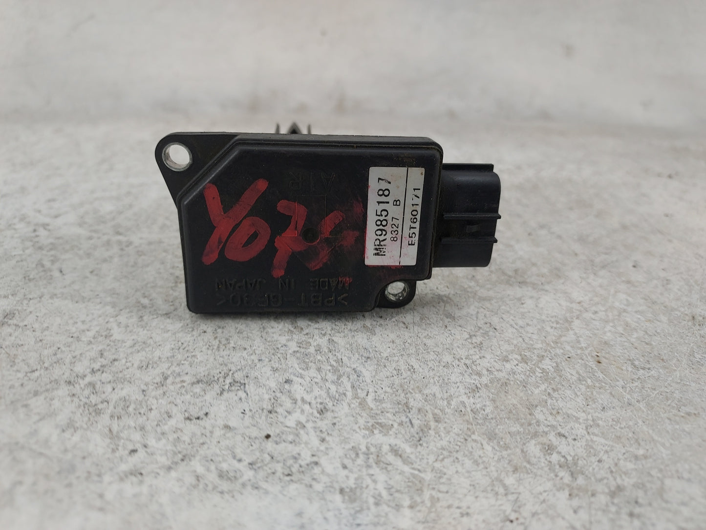 2004-2016 Mitsubishi Lancer Mass Air Flow Meter Maf 1486069 - Oemusedautoparts1.com