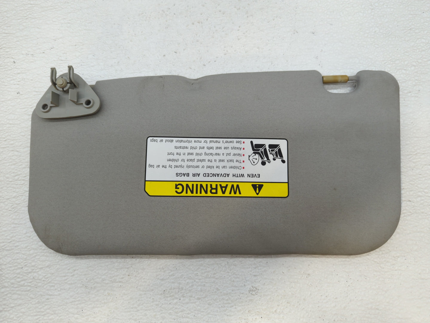 2007-2017 Mitsubishi Lancer Sun Visor Shade Replacement Passenger Right Mirror Fits OEM Used Auto Parts - Oemusedautoparts1.