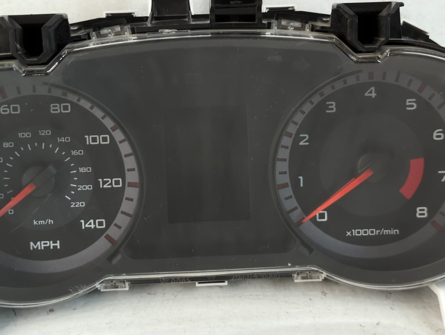 2009 Mitsubishi Lancer Instrument Cluster Speedometer Gauges P/N:8100A113A 507-910H Fits OEM Used Auto Parts - Oemusedautopa