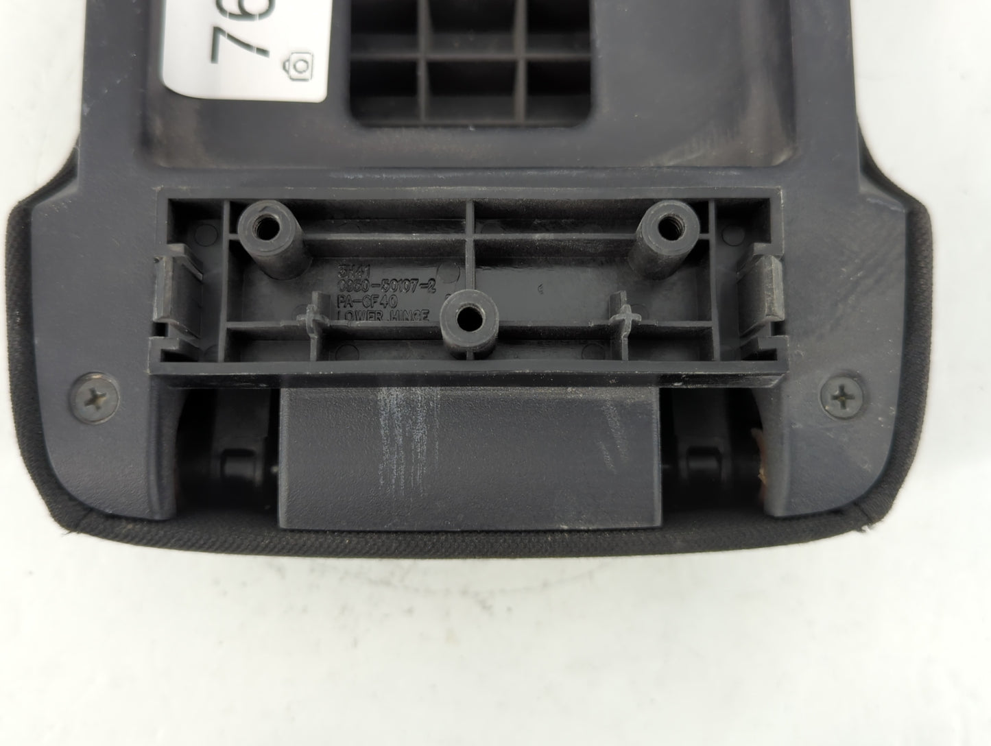 2009 Mitsubishi Lancer Center Console Armrest Cover Lid P/N:0950-50107-2 Fits OEM Used Auto Parts - Oemusedautoparts1.com