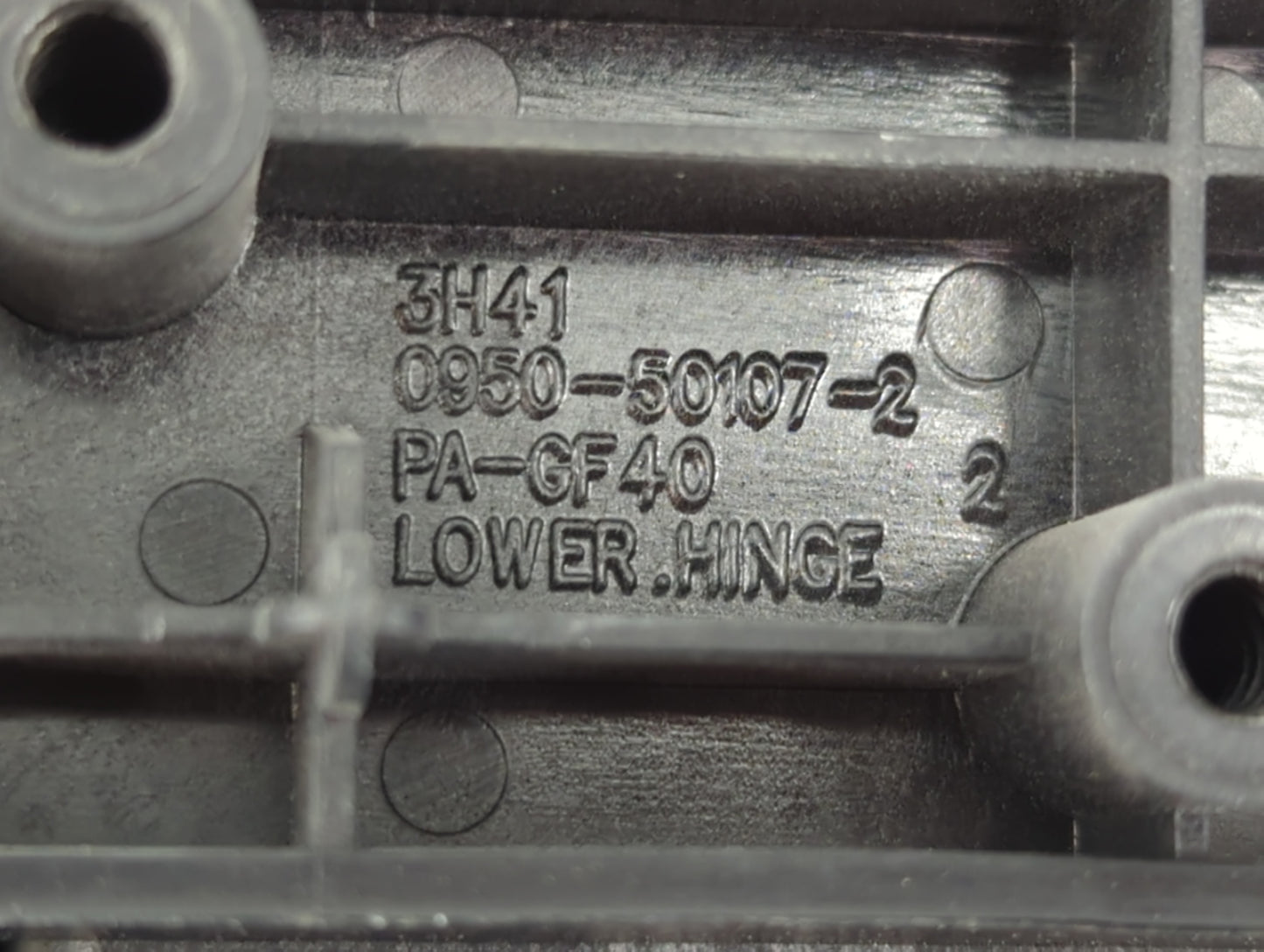 2009 Mitsubishi Lancer Center Console Armrest Cover Lid P/N:0950-50107-2 Fits OEM Used Auto Parts - Oemusedautoparts1.com