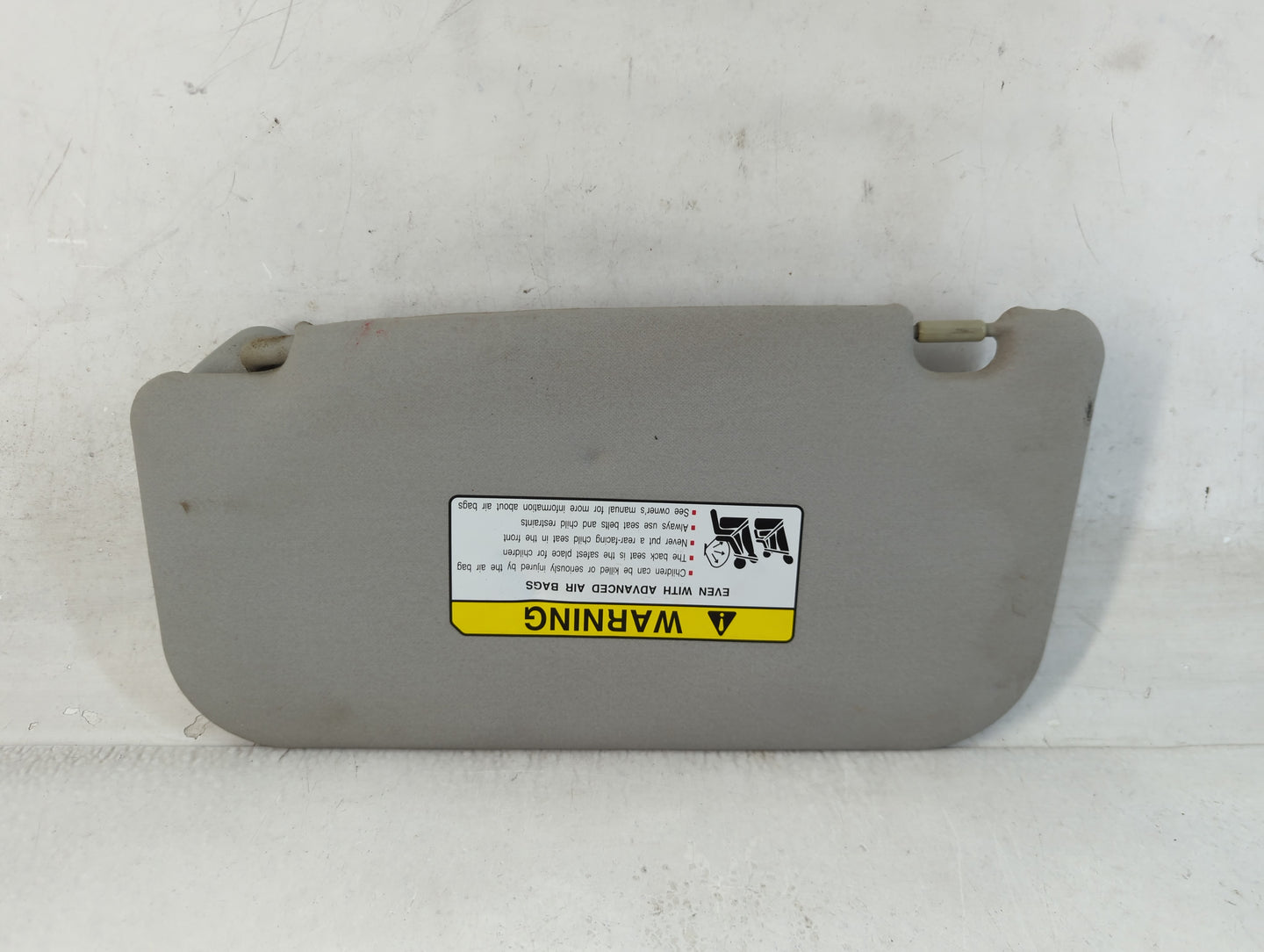 2007-2017 Mitsubishi Lancer Sun Visor Shade Replacement Passenger Right Mirror Fits OEM Used Auto Parts - Oemusedautoparts1.