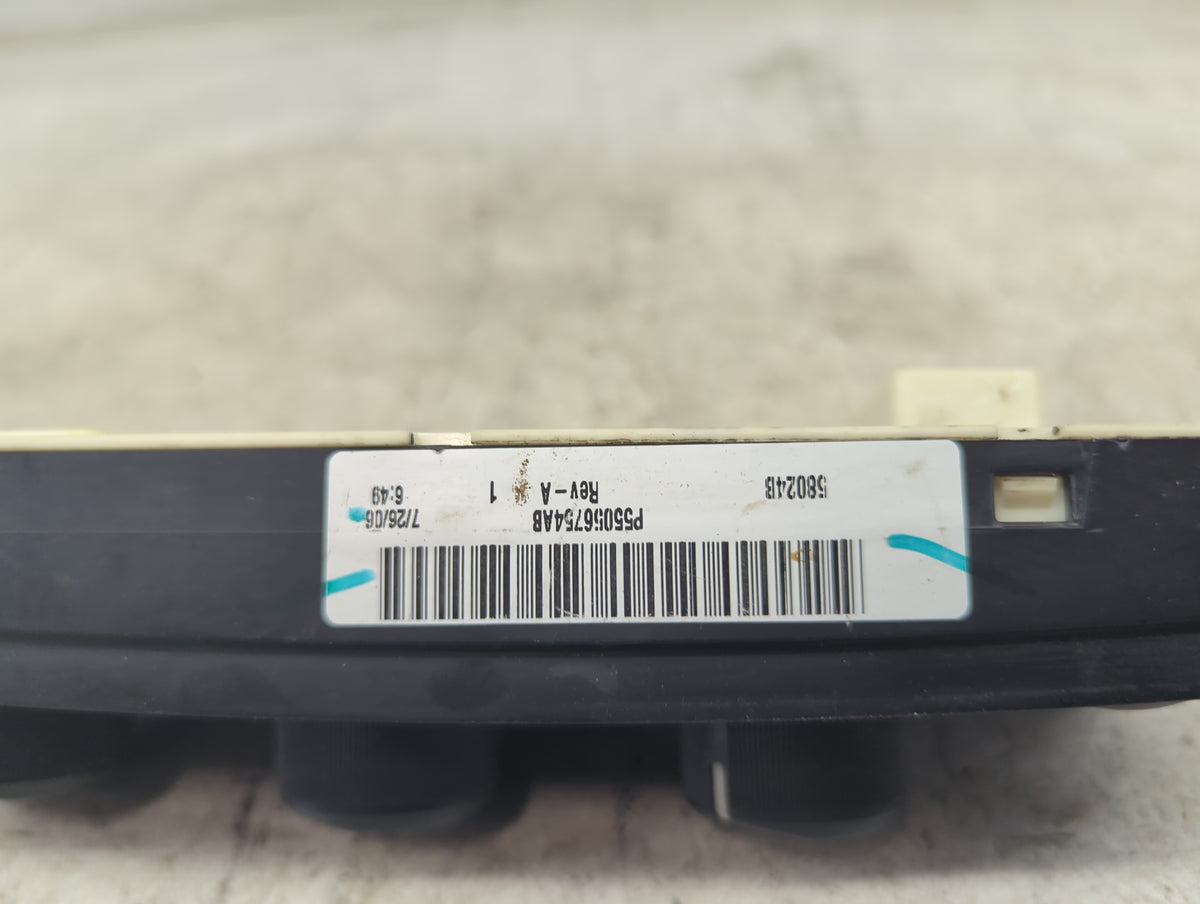 2009 Mitsubishi Mitsubishi Raider Climate Control Module Temperature AC/Heater Replacement P/N:P55056754AB Fits OEM Used Aut