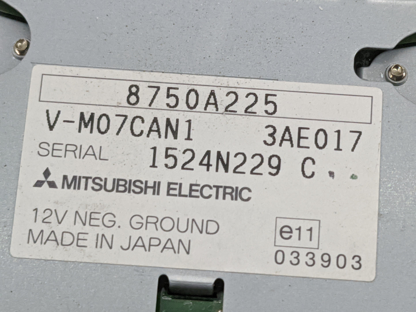 2007-2013 Mitsubishi Outlander Information-gps-tv Control Module - Oemusedautoparts1.com