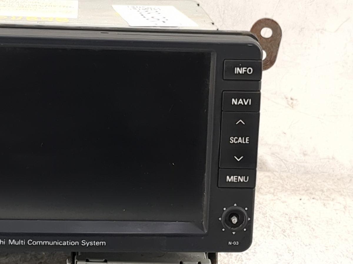 2009-2013 Mitsubishi Outlander Information Radio Display Screen - Oemusedautoparts1.com