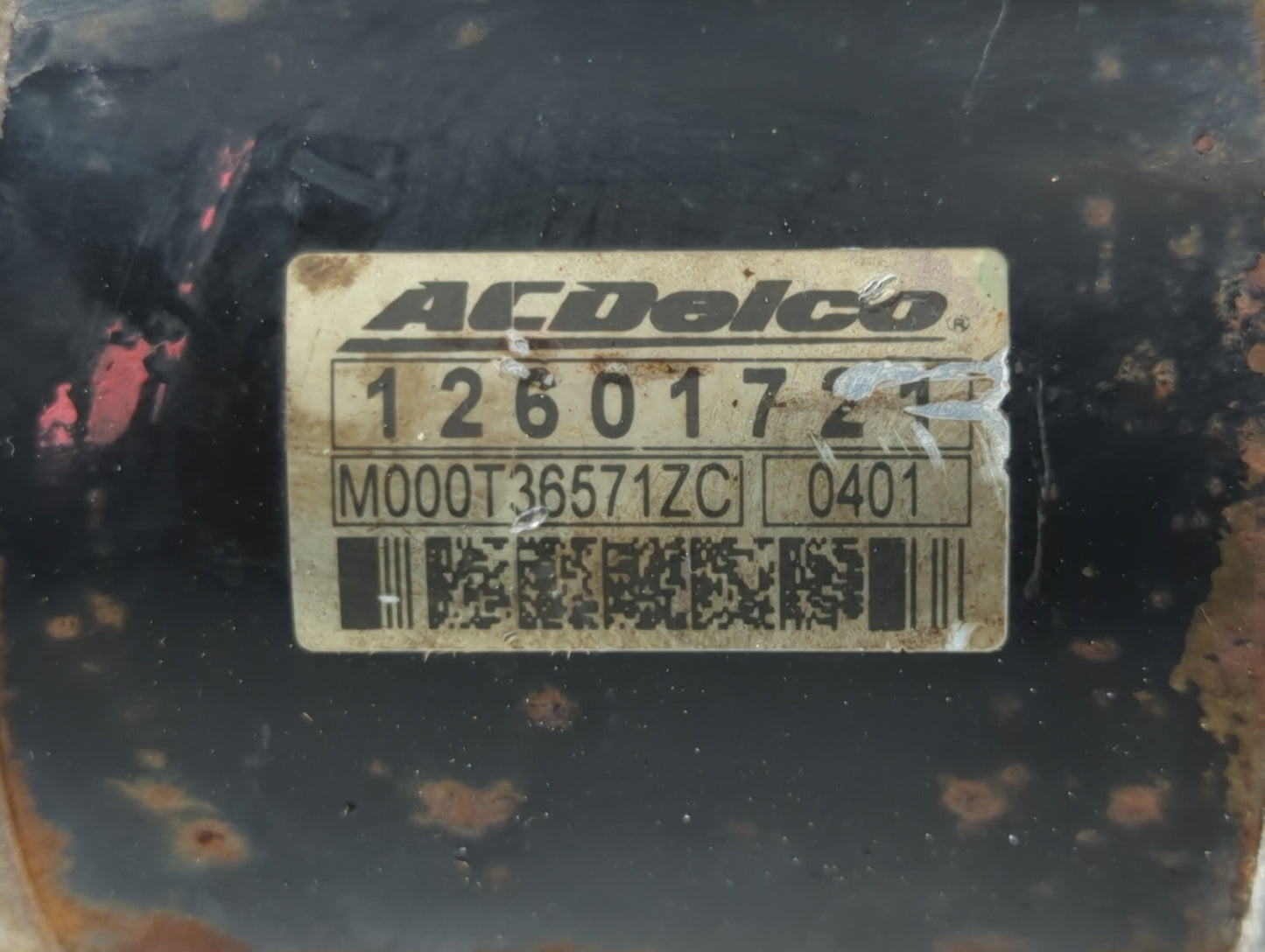 2008-2010 Mitsubishi Outlander Car Starter Motor Solenoid OEM P/N:M000T36571ZC 12601721 Fits Fits 2008 2009 2010 OEM Used Au