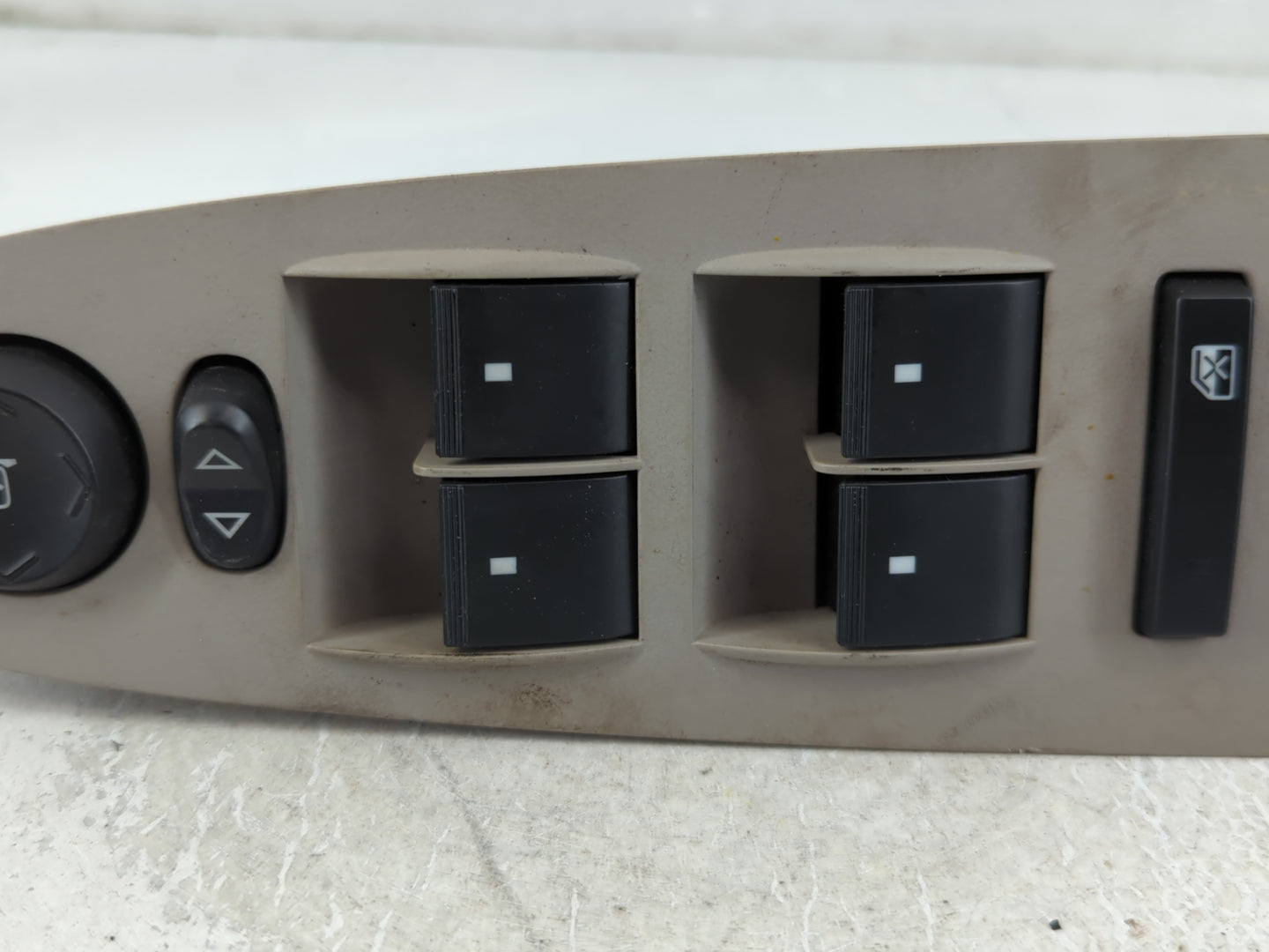 2009 Mitsubishi Outlander Master Power Window Switch Replacement Driver Side Left P/N:2001167 1108778 Fits OEM Used Auto Par
