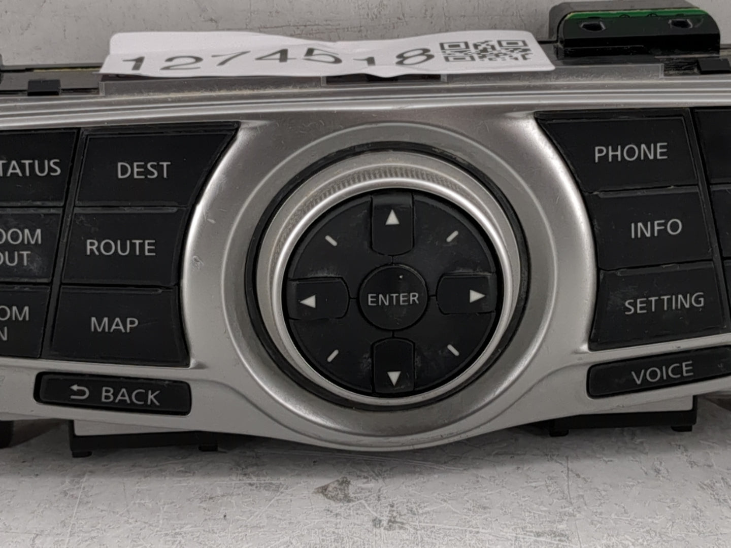 2009-2009 Nissan 370z Radio Control Panel - Oemusedautoparts1.com