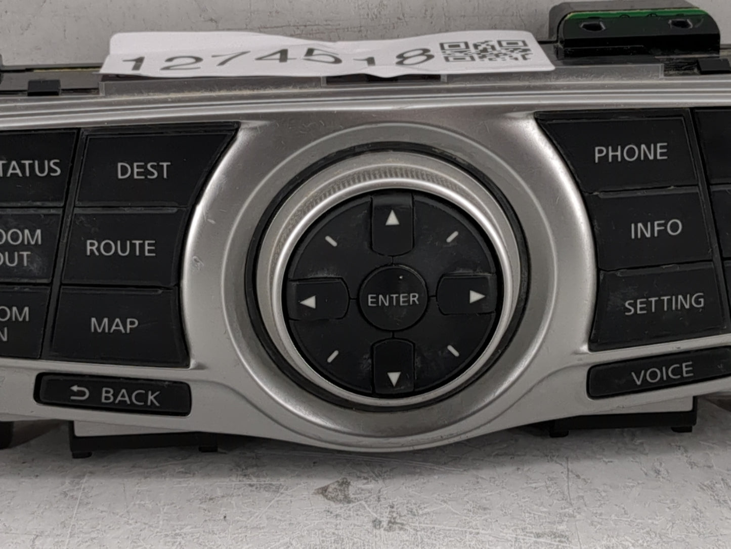2009-2009 Nissan 370z Radio Control Panel - Oemusedautoparts1.com