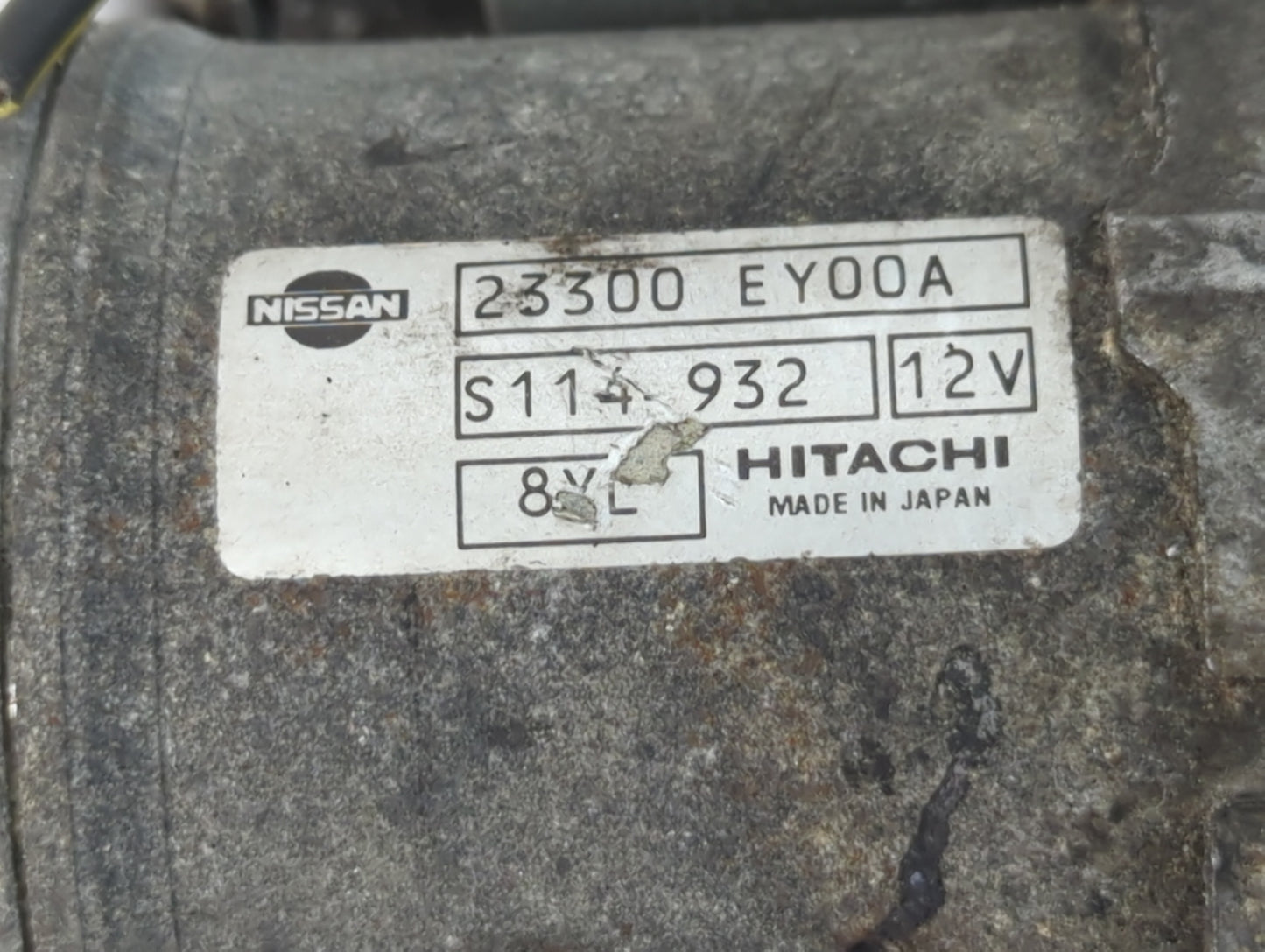 2009-2020 Nissan 370z Car Starter Motor Solenoid OEM P/N:23300 EY00A Fits OEM Used Auto Parts - Oemusedautoparts1.com