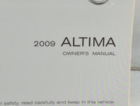 2009 Nissan Altima Owners Manual Book Guide P/N:OM9E-0L32U1 OEM Used Auto Parts - Oemusedautoparts1.com