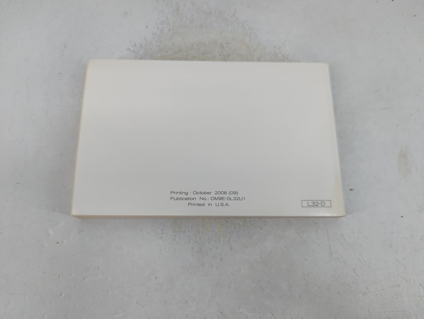 2009 Nissan Altima Owners Manual Book Guide P/N:OM9E-0L32U1 OEM Used Auto Parts - Oemusedautoparts1.com