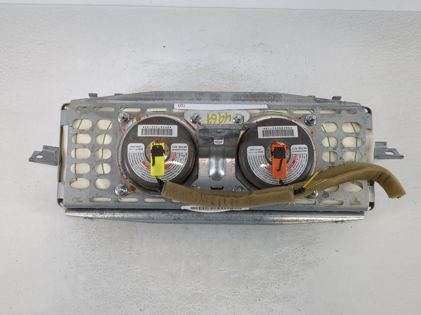 2008-2013 Nissan Altima Air Bag Passenger Right Dashboard OEM Fits Fits 2008 2009 2010 2011 2012 2013 OEM Used Auto Parts - 