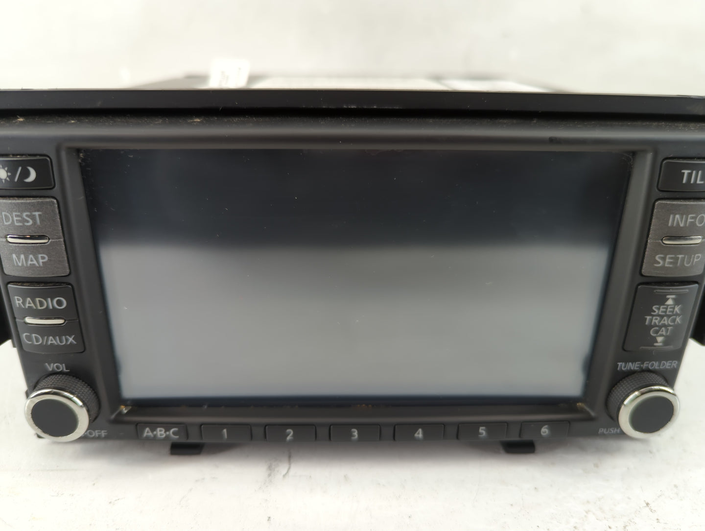2008-2009 Nissan Altima Radio AM FM Cd Player Receiver Replacement P/N:25915 JA00B Fits Fits 2008 2009 OEM Used Auto Parts -