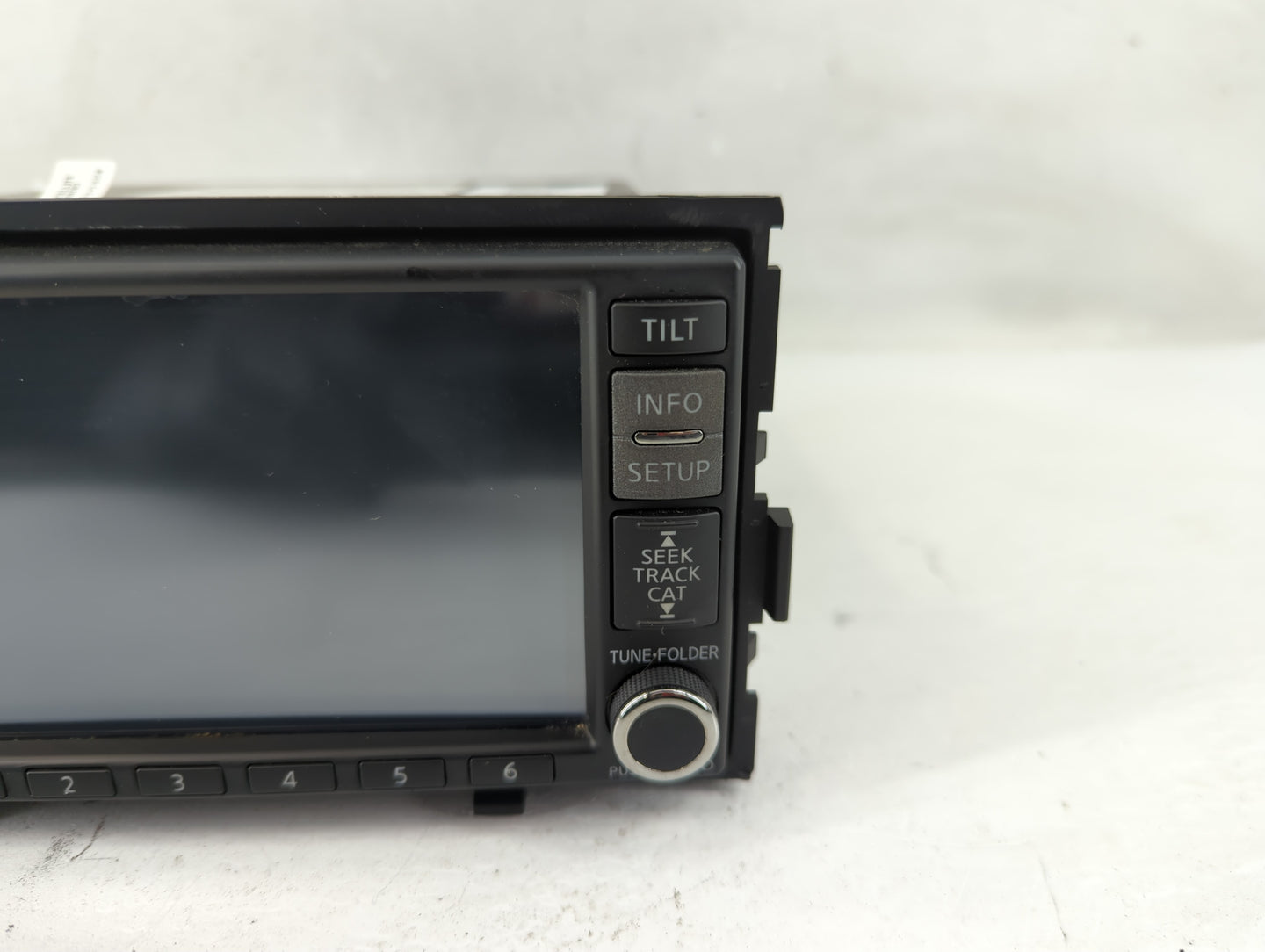 2008-2009 Nissan Altima Radio AM FM Cd Player Receiver Replacement P/N:25915 JA00B Fits Fits 2008 2009 OEM Used Auto Parts -