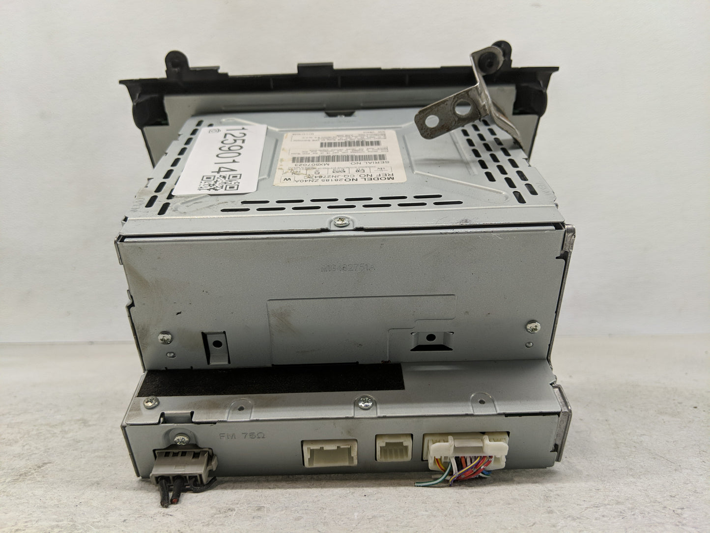 2007-2009 Nissan Altima Radio AM FM Cd Player Receiver Replacement P/N:28185-ZN40A Fits Fits 2007 2008 2009 OEM Used Auto Pa