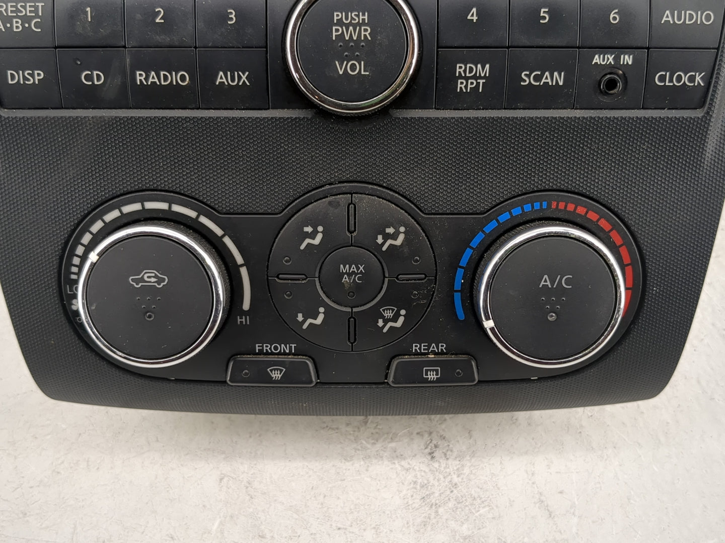 2007-2009 Nissan Altima Radio AM FM Cd Player Receiver Replacement P/N:28185 ZN40A Fits Fits 2007 2008 2009 OEM Used Auto Pa