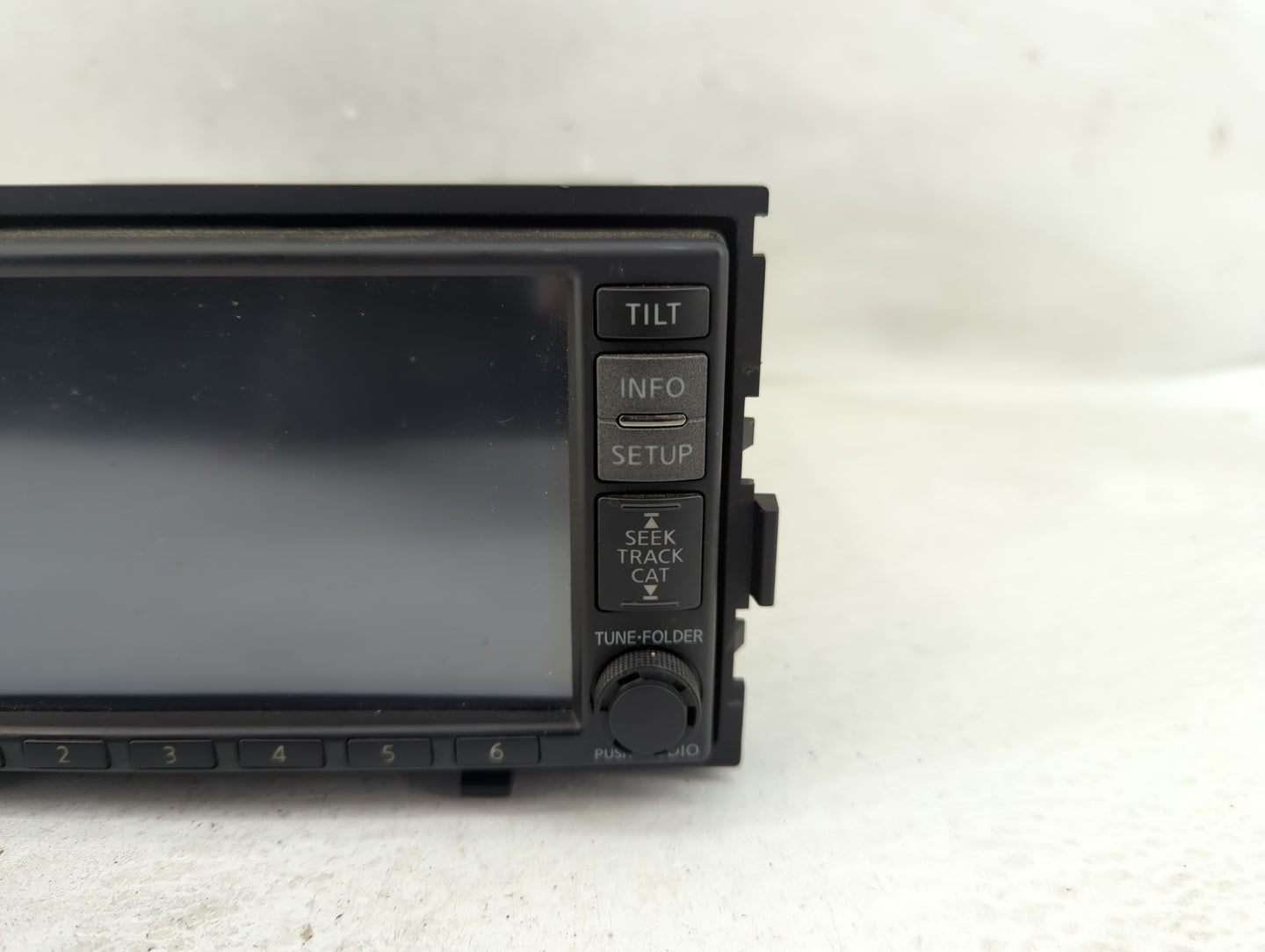 2008-2009 Nissan Altima Radio AM FM Cd Player Receiver Replacement P/N:25915 JA00B Fits Fits 2008 2009 OEM Used Auto Parts -