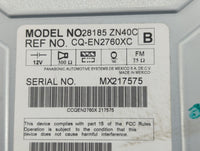 2007-2009 Nissan Altima Radio AM FM Cd Player Receiver Replacement P/N:28185 ZN40C Fits Fits 2007 2008 2009 OEM Used Auto Pa