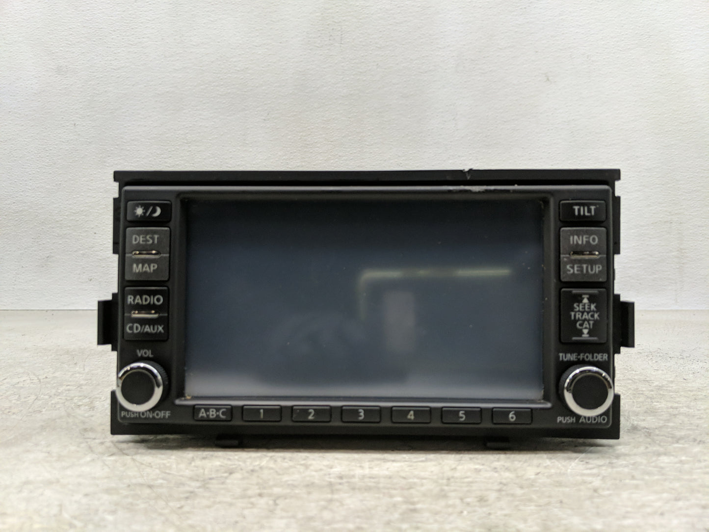 2008-2009 Nissan Altima Radio AM FM Cd Player Receiver Replacement P/N:25915 JA00B Fits Fits 2008 2009 OEM Used Auto Parts -