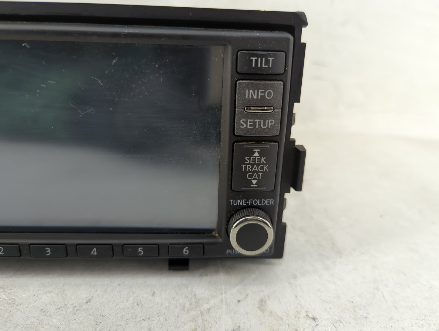 2008-2009 Nissan Altima Radio AM FM Cd Player Receiver Replacement P/N:25915 JA00B Fits Fits 2008 2009 OEM Used Auto Parts -