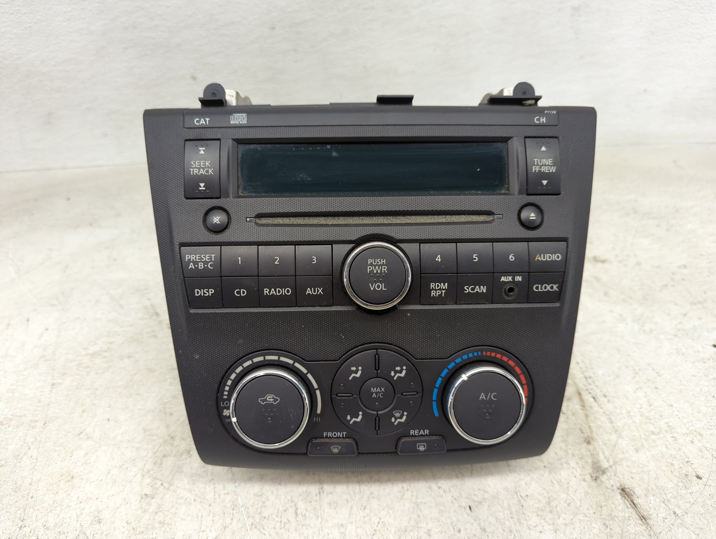 2009 Nissan Altima Radio AM FM Cd Player Receiver Replacement P/N:28185 ZN40A Fits OEM Used Auto Parts - Oemusedautoparts1.c