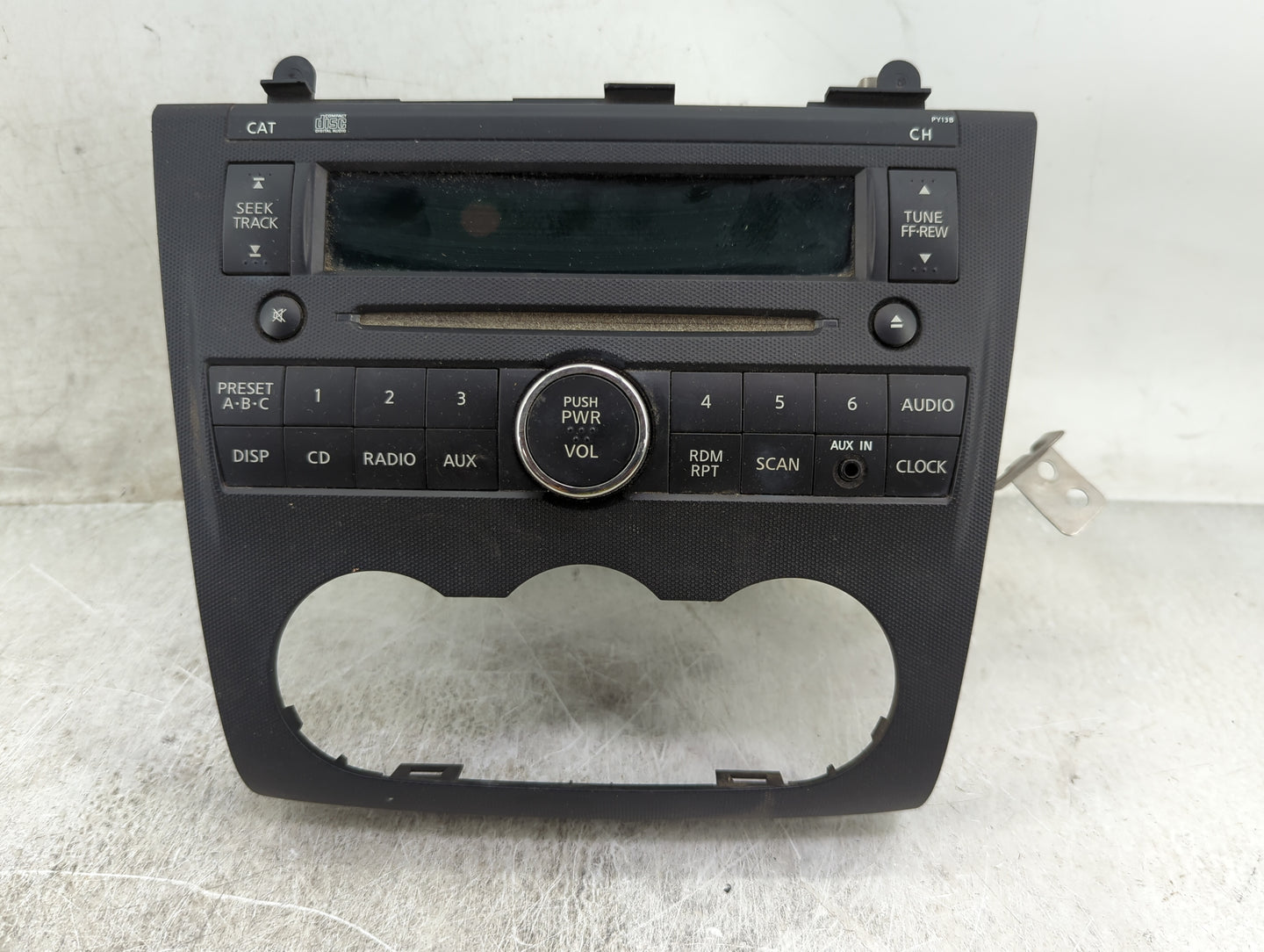 2009 Nissan Altima Radio AM FM Cd Player Receiver Replacement P/N:28185ZN40A CQ-JN2764XC Fits OEM Used Auto Parts - Oemuseda